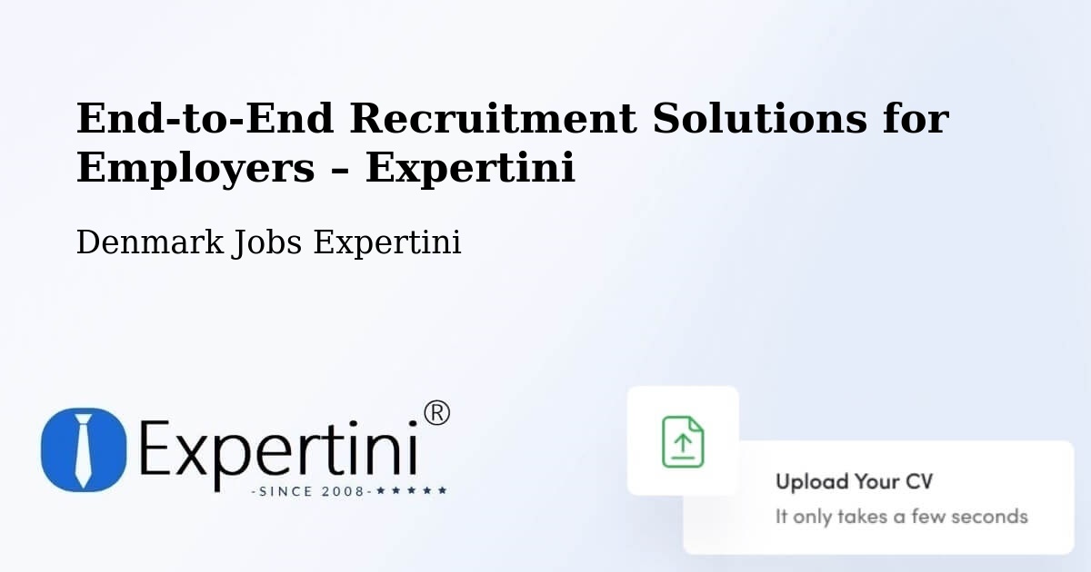 Recruitment Solutions for Employers – Kolt - Kolt, Denmark Jobs Expertini